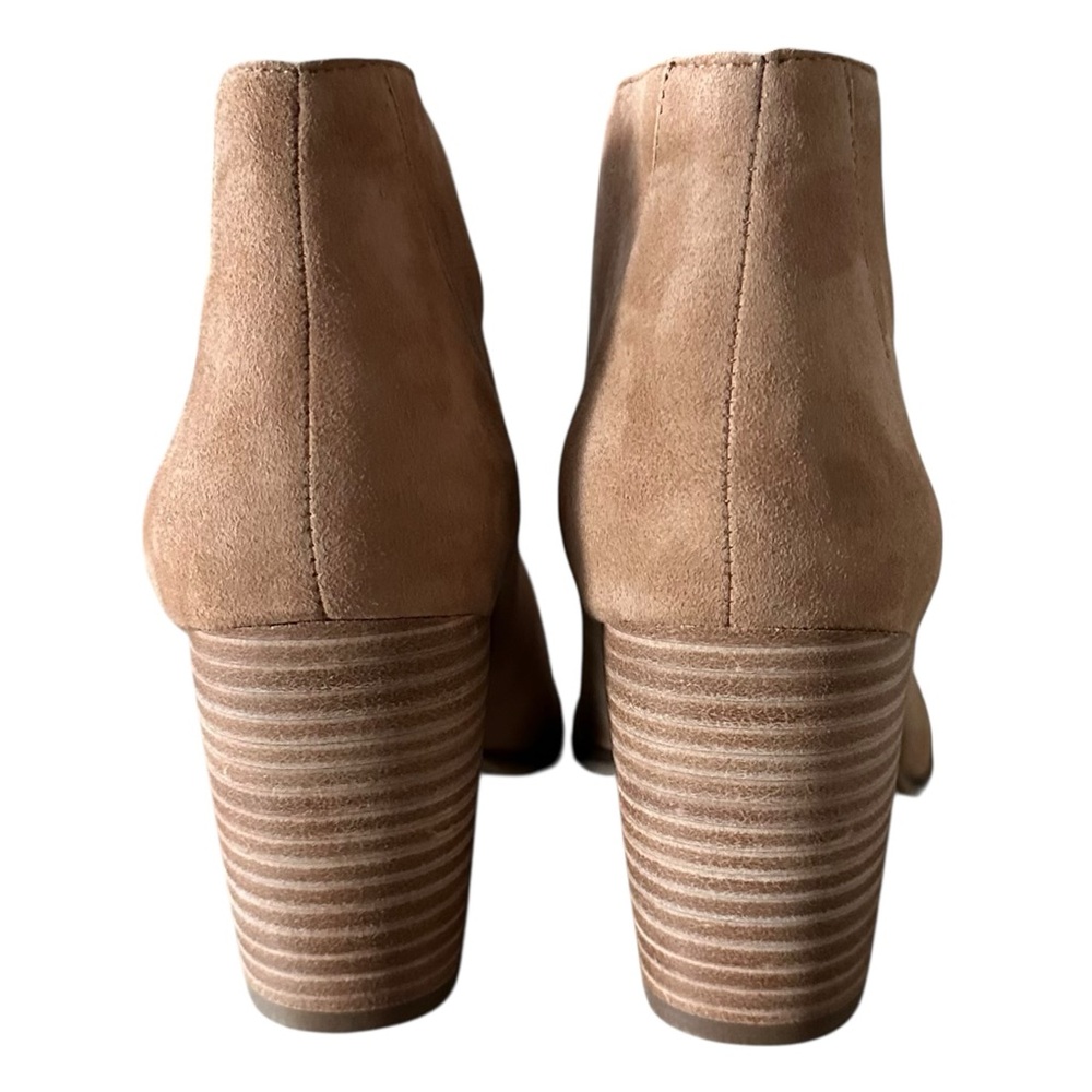 Lucky Brand Joal Tan Ankle Booties Size 8 - Like New - Picture 8 of 12